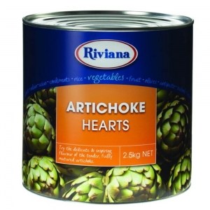 Riviana Artichoke Hearts 2.5 Kg (3/ctn)