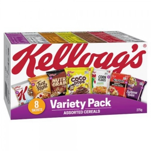 Kellogs Variety 8 Pack 275gm (6/ctn)