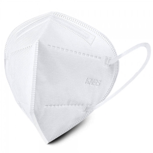 KN95 Flatfold Mastermed KN95 Face Mask With Ear Loop-WHITE - pack 10 pieces