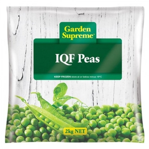 Frozen Garden Supreme IQF Peas 2kg (6/ctn)