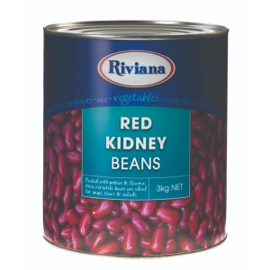 Riviana Red Kidney Beans 3kg (6/ctn)