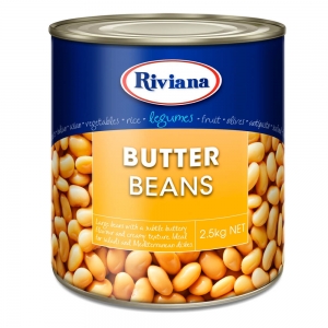 Riviana Butter Beans 2.5kg (6/ctn)