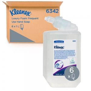 Kleenex Hand Sanitiser Soap Foam 1000ml (6/ctn)(69480)