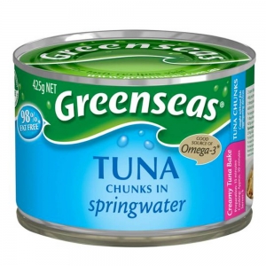 Greenseas Tuna Chunks in Springwater (12/ctn) 425g tins