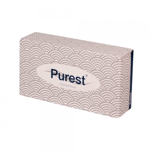 Purest Facial Tissue 2 Ply 19x20cm - 100 Sheets (48/ctn)